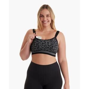 Momcozy 4 in 1 Pumping Bra Hands Free Fixed Padding Nursing Bra Size XL